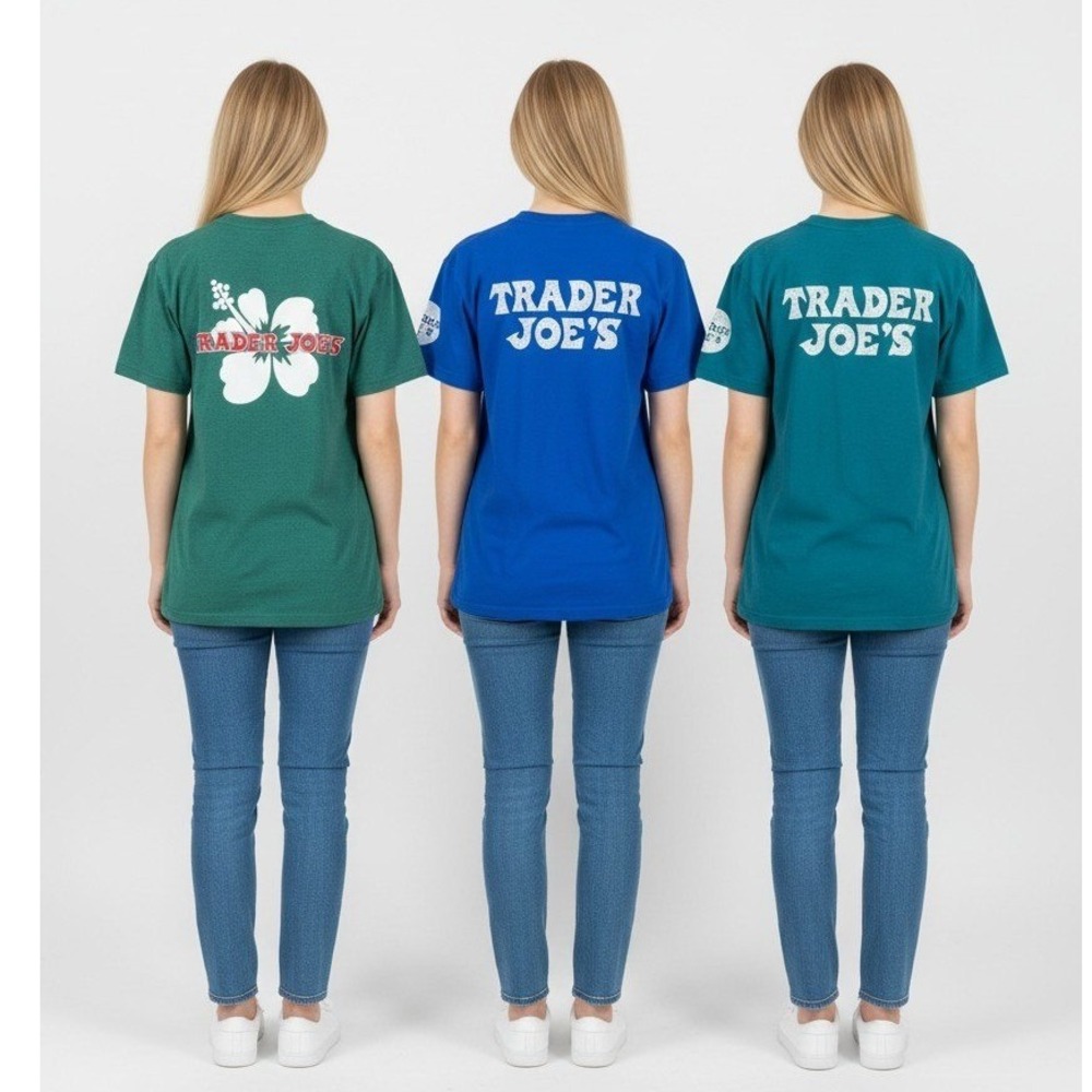 American Apparel Trader Joes Graphic T Shirt Lot Unisex M Streetwear Y2K